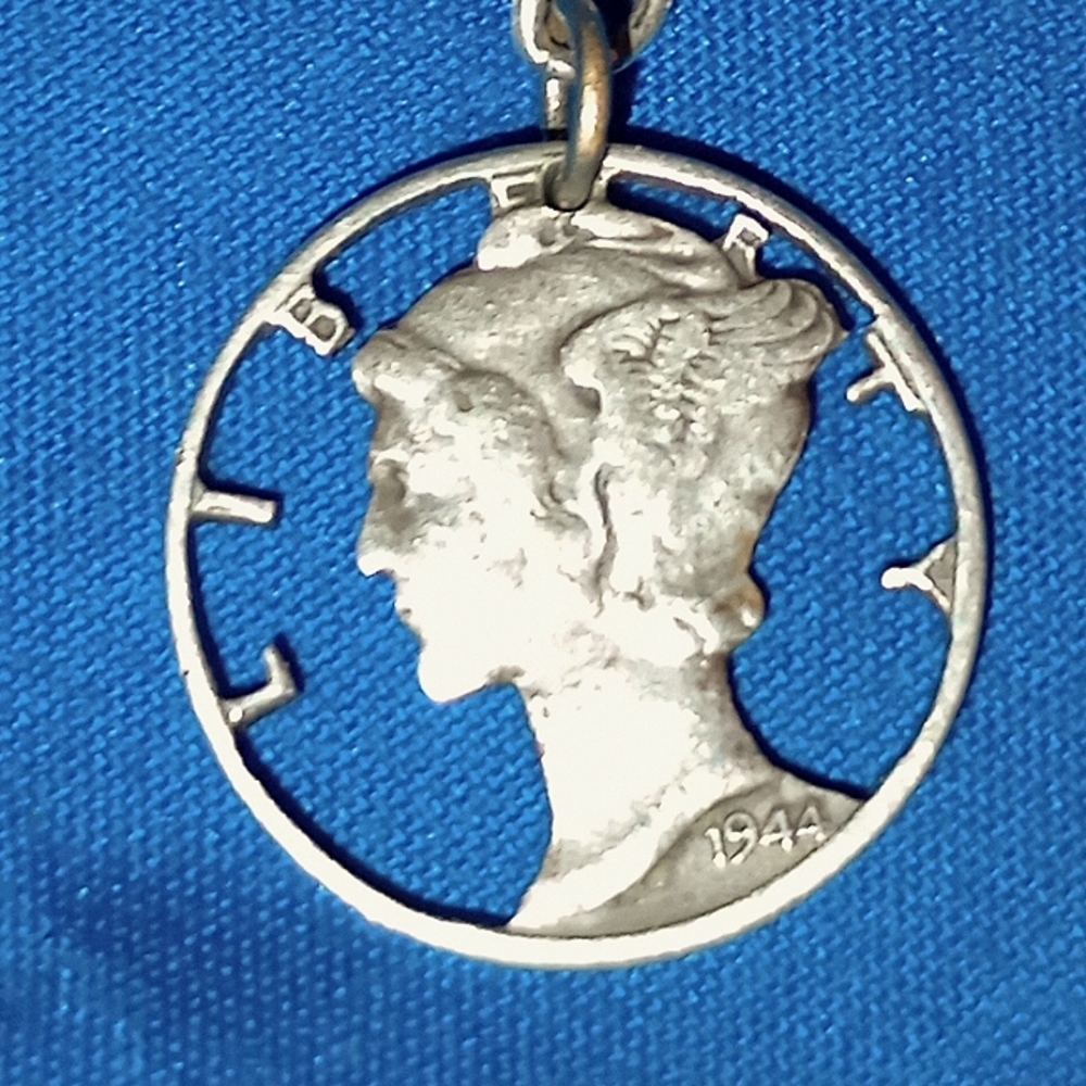 Mercury Dime Pendant